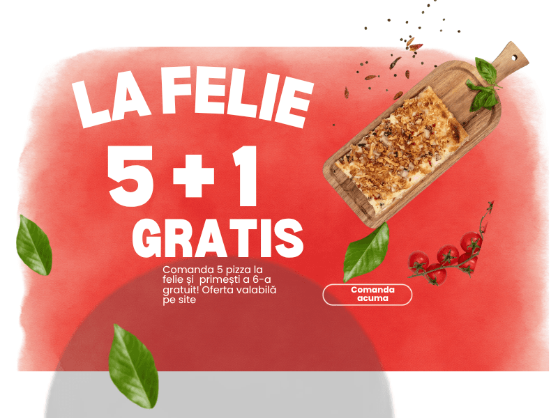 Oferta Pinsa 3+1 GRATIS