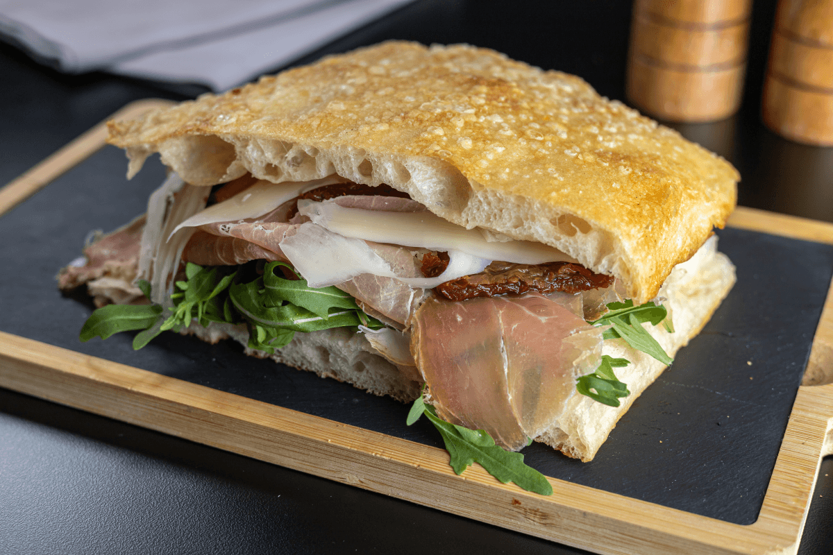 Crudo Focaccia