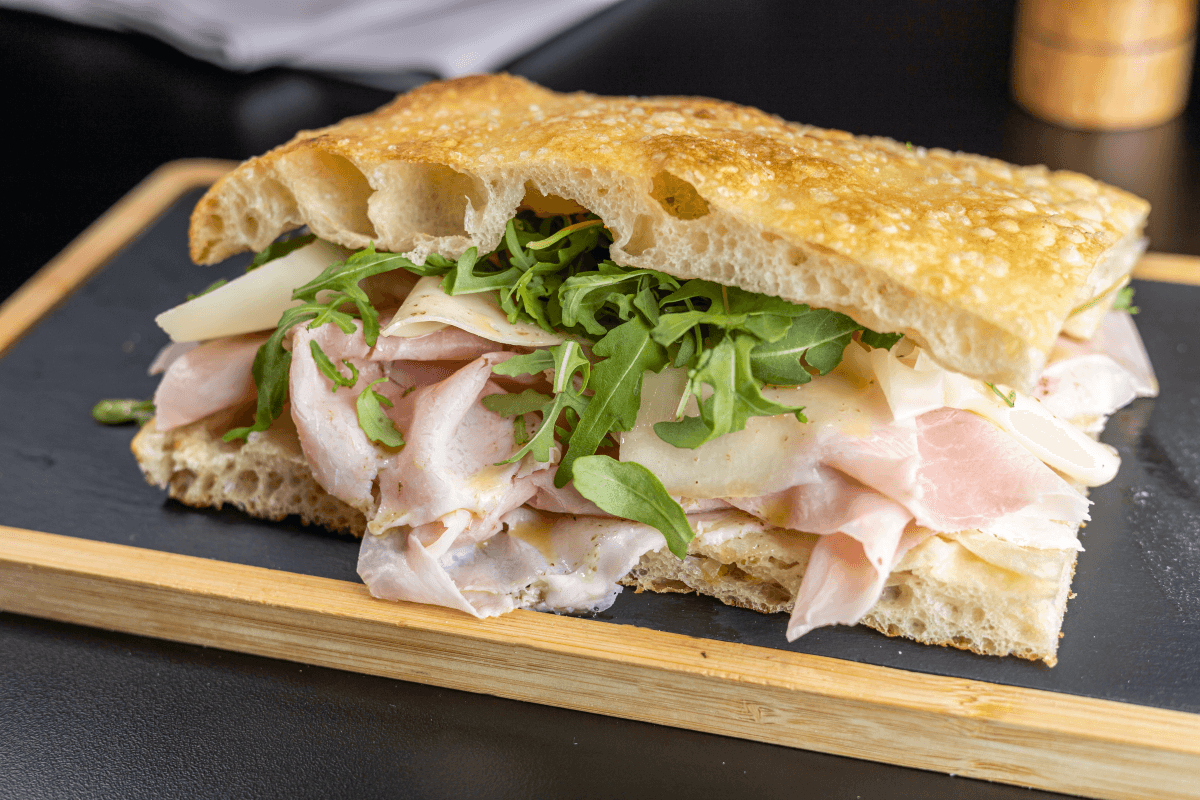 Prosciutto al Tartufo Focaccia